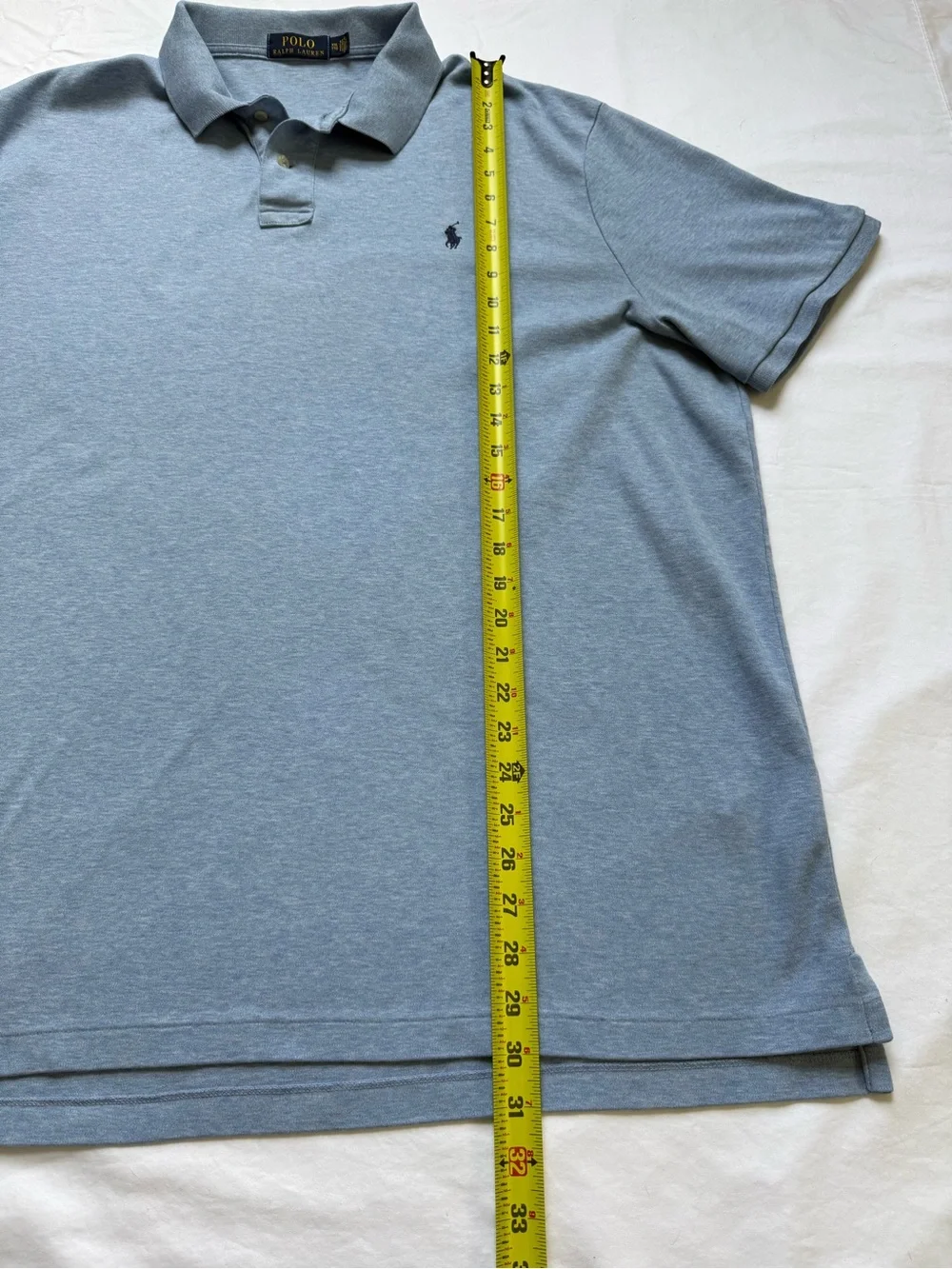 Ralph Lauren Light Blue Short Sleeve Polo